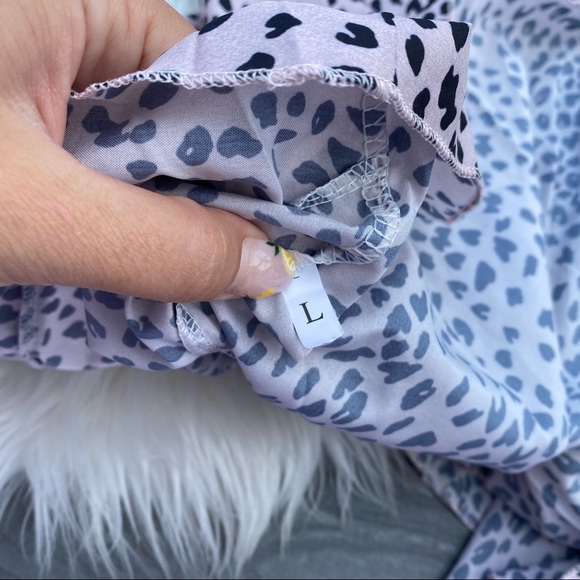 Cheetah Ruffle Dress - Picture 3 of 3